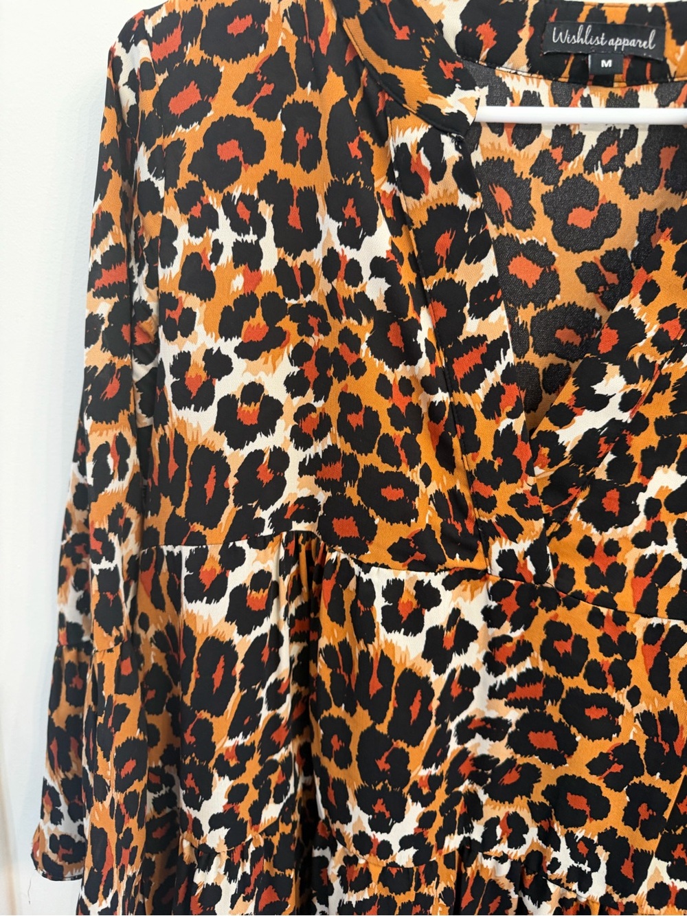 Wishlist Apparel Leopard Print Tunic Dress - Picture 3 of 4